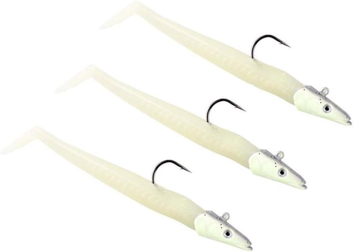 Zacht Kunstaas - Swimbaits Vissen - Vissen Op Baars - Afneembare Staart - 11 cm 19 g - Helder