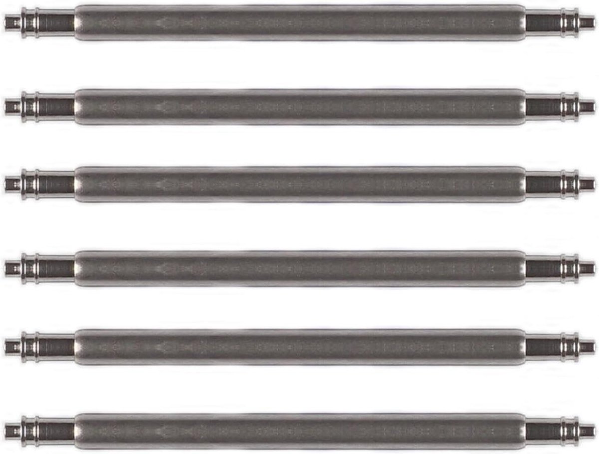 Veerringen Horloge - Horlogeband Pinnen - Horloge Reparatie - Roestvrij Staal - 24 mm - Zilver