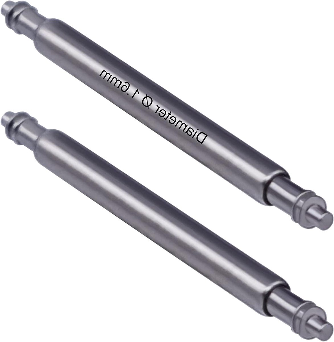 Horloge Band Pinnen - Veer Pinnen - Horloge Reparatie - Dubbele Flens - 14mm - Zilver