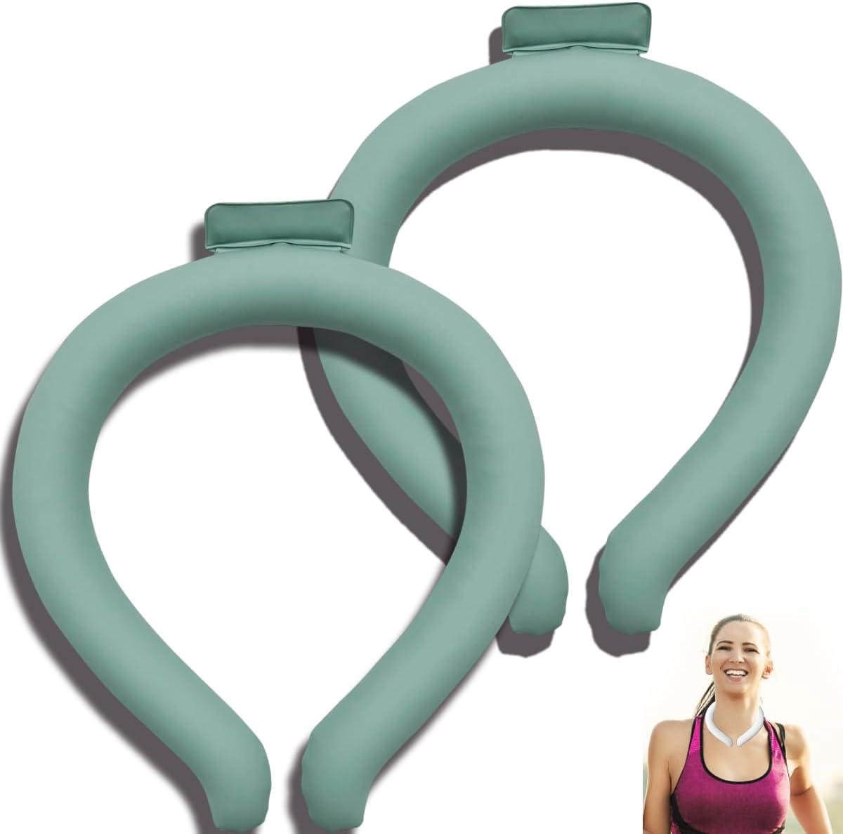 Nekkoelbuis 2 stuks - Snelheidskoeler nekwraps - Zomerwarmte ontlasting - Herbruikbaar koud pakket - 135 x 135 x 225 cm