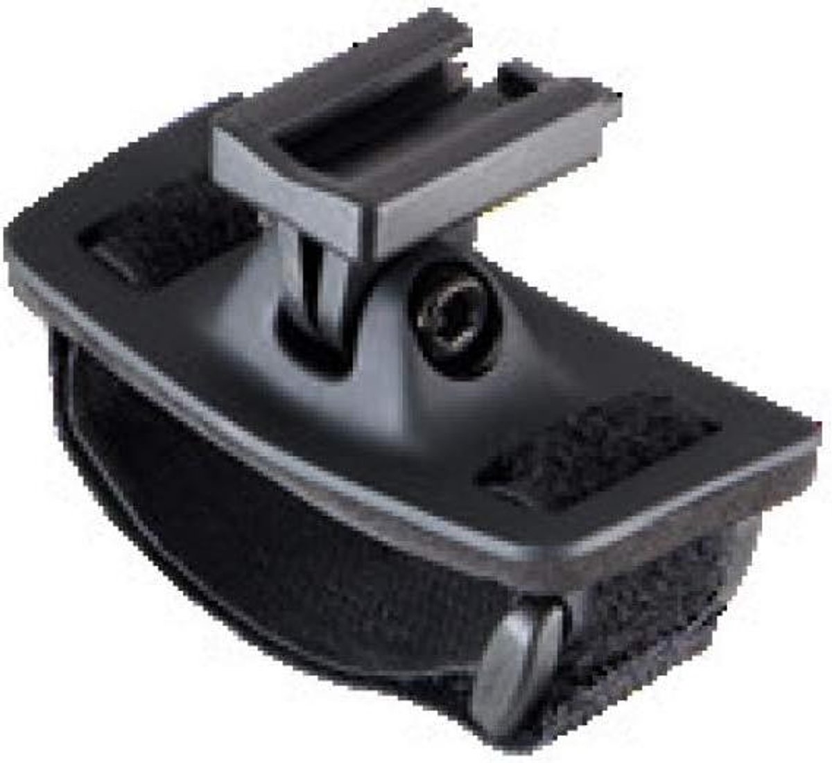 Helmhouder - Fietsaccessoire - Veilige Bevestiging - Universele Pasvorm - 2 cm Diep - Zwart