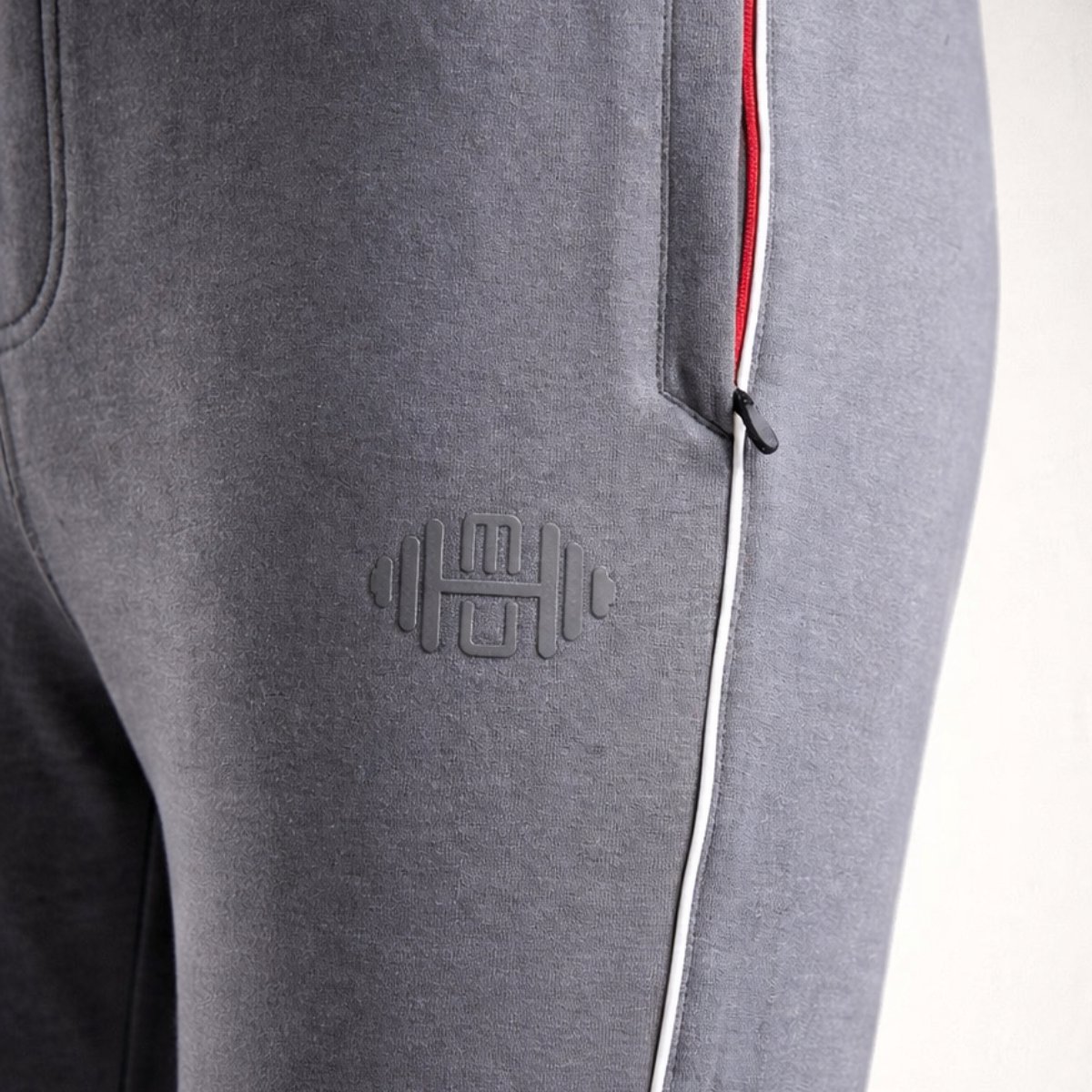 Muscle Up® EliteSoft Straight Pants Dames - Sportbroek & Fitnessbroek - Donkergrijs - Maat XL