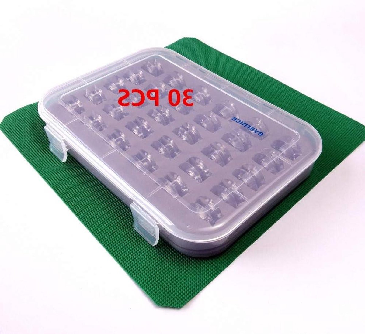 Naaimachine Klossen - Spoelen Set - Naaien - Plastic Drop-In - 30 Stuks - Wit