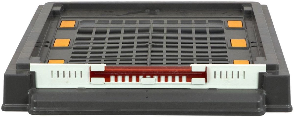 Kunststof Bodem Bijenkorf - Hygiënische Bodemplaat - Bijenteelt Controle - Varroabestrijding Lade - Dadant Plat - Grijs