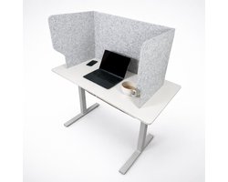 Akoestisch Bureauscherm met Privacy – Geluidsdempend – Opvouwbaar | FocusDesk