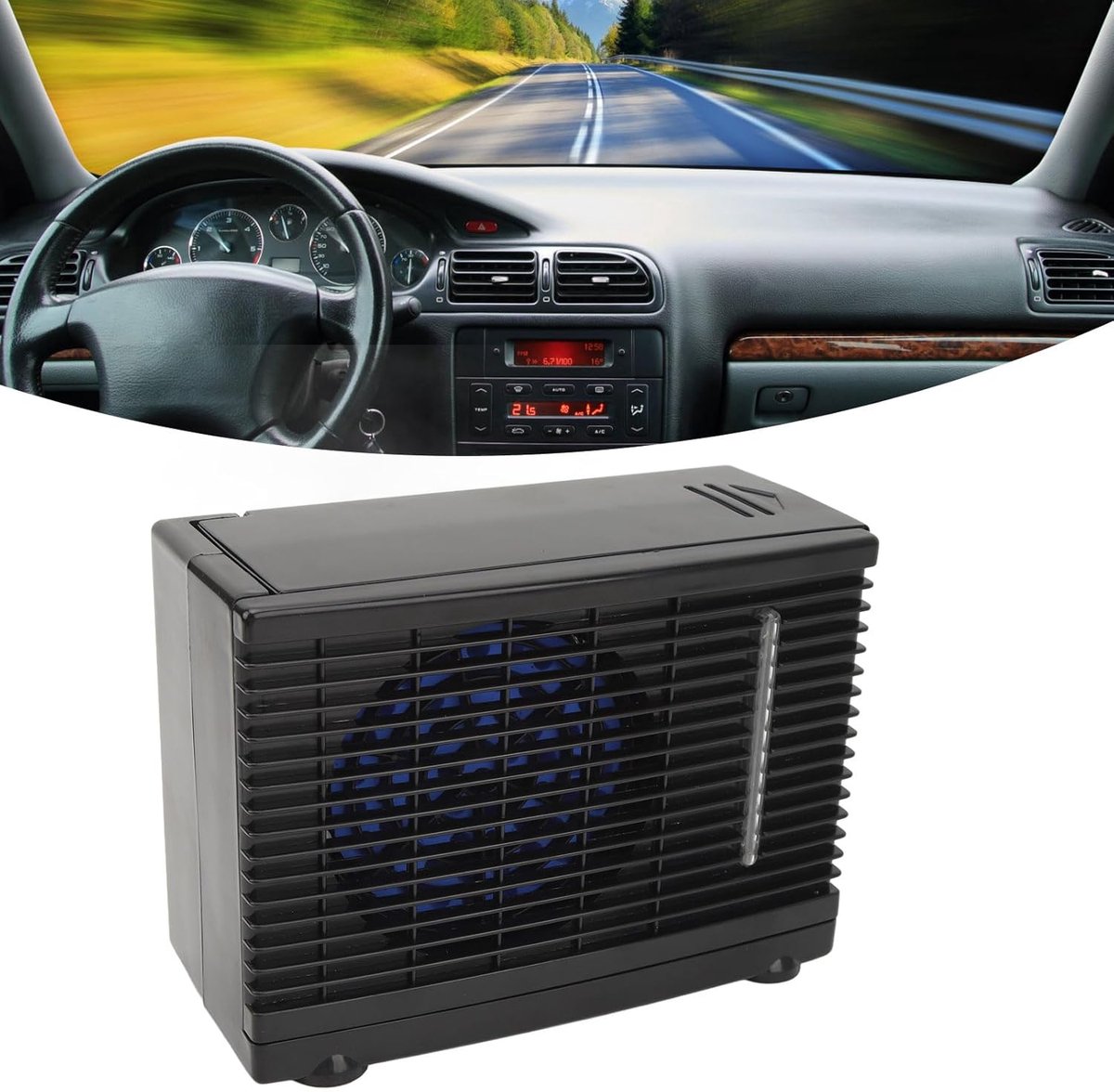 Draagbare Airco - Mini Airconditioner Auto - Auto Koelen - Snel Koelend - DC 12 V - Zwart — afbeelding 3