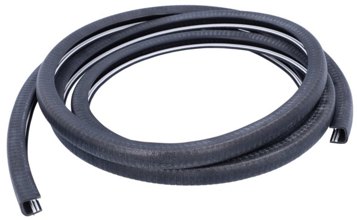 Babboe bakrand zwart - Model Curve - 300,5 cm