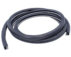 Babboe bakrand zwart - Model Curve - 300,5 cm
