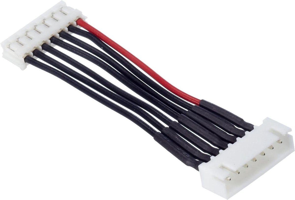 Adapter Kabel - Balancer Kabel - Accu Laden - JST-XH JST-EHR - 6S - Multicolor