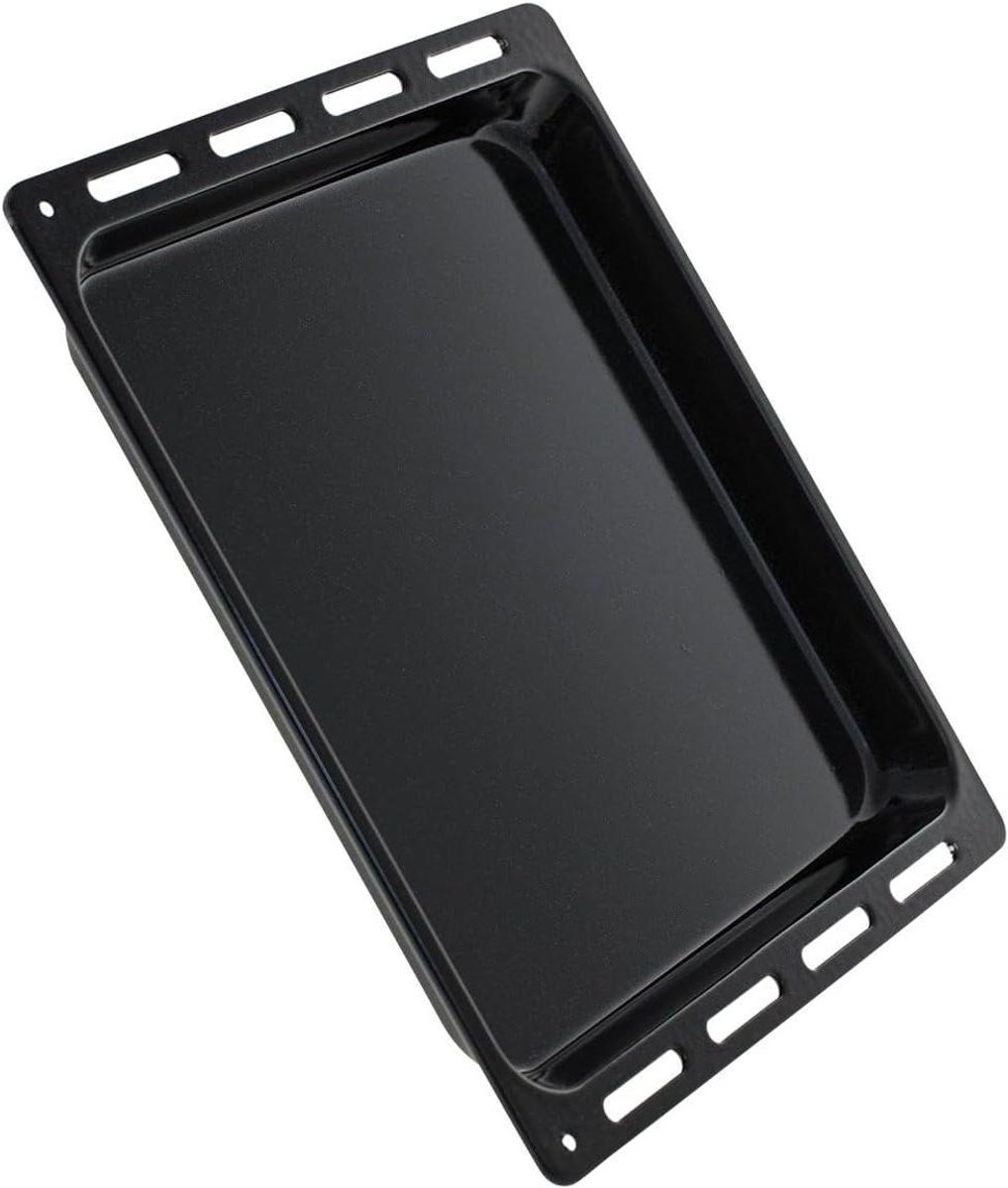 Ovenplaat - Bakplaat - Oven Gebruiken - Lekvrije Plaat - 370 x 445 MM - Zwart