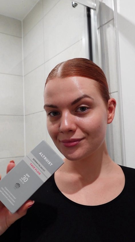 Altruist Face Fluid SPF30 - SPF30 - Zonnebrand gezicht - Vitamine E en Niacinamide - Waterresistent - Snel absorberend - Dermatologisch Getest - Parfumvrij - Reisformaat - 50 ml