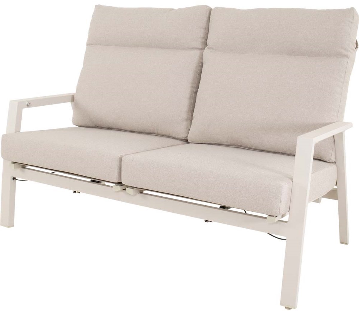 Lesli Living - Loveseat Ohio - Beige - 152x81x98cm