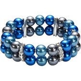 Bracelet Behave Stretch avec perles et pierres