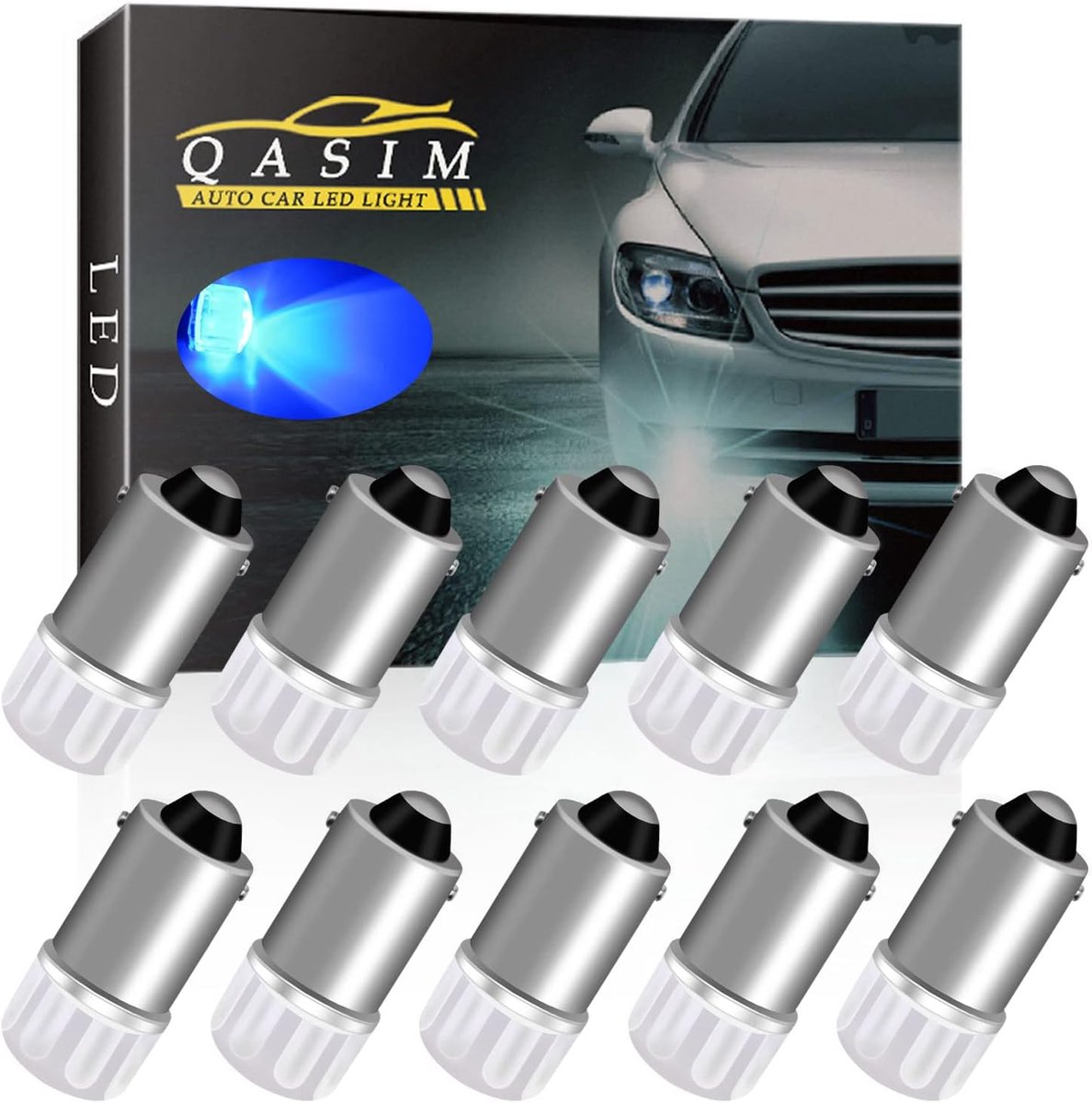 LED Lampen - Zijmarkeringslicht - Voertuigverlichting - 1W 70 Lumen - BA9S - Roze