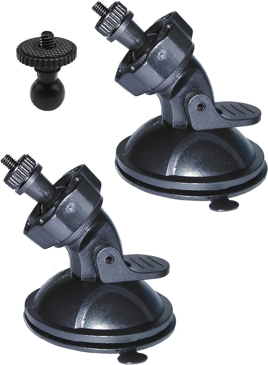 Dash Cam Mount - Zuignaphouder - Voorruit Montage - Sterke Zuigkracht - 200 Gram