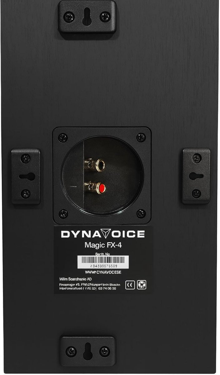 Dynavoice Magic FX-4 Black - Surround Speakers Home Cinema (Pair), Wall Speakers/Ceiling Speakers, Dolby Atmos compatible. — afbeelding 5