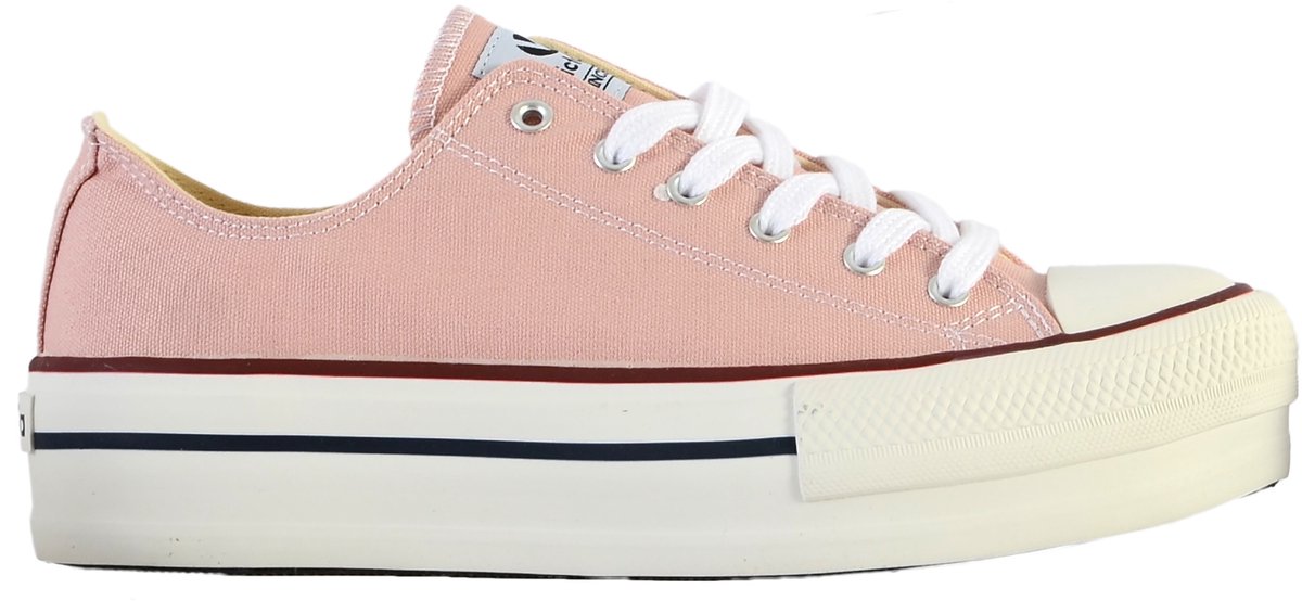 Lage sneakers met veters