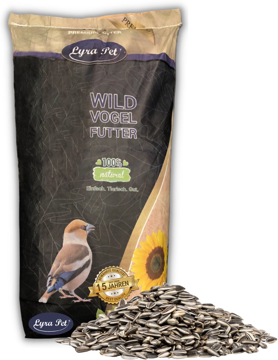 20 kg Lyra Pet® gestreepte zonnebloempitten