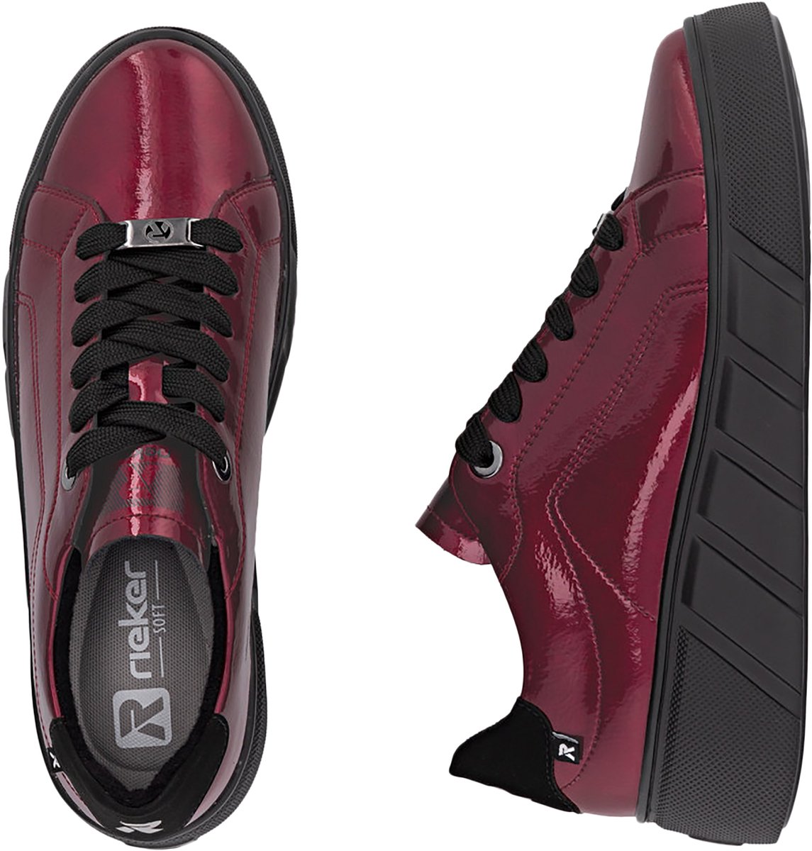 Astor lage leren sneakers