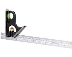 Stanley 0-46-151 Serie - Universele Hoekmeter - 300mm - Libella - Gietijzeren Behuizing