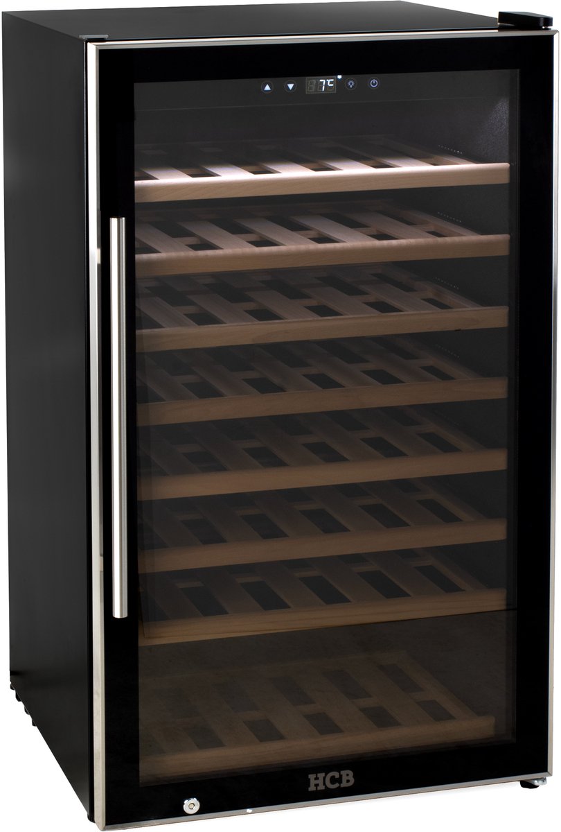 HCB - Professionele luxe Wijnkoelkast voor 75 flessen - afbeelding 3