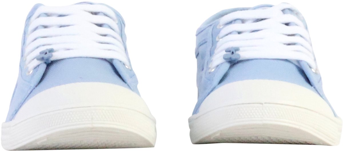 Basic 02 tennisschoenen met veters
