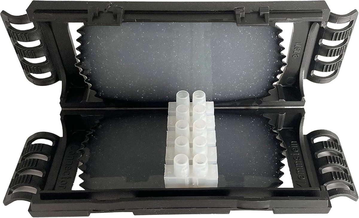 Heidemann 30441 ISO-Flex M kabelmof inhoud: 1 set, zwart