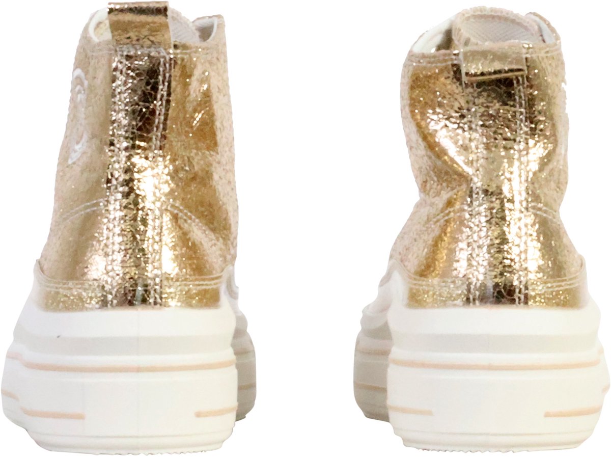 Supermodieuze hoge sneakers met veters voor kinderen