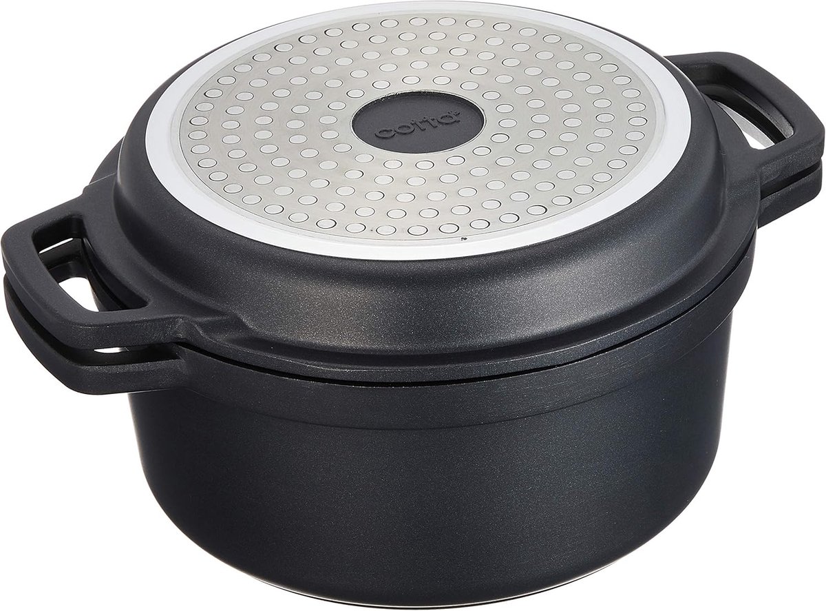 Sauspan Zonder Water - Kookpan - Gezond Koken - Energie Besparend - 79 Inch