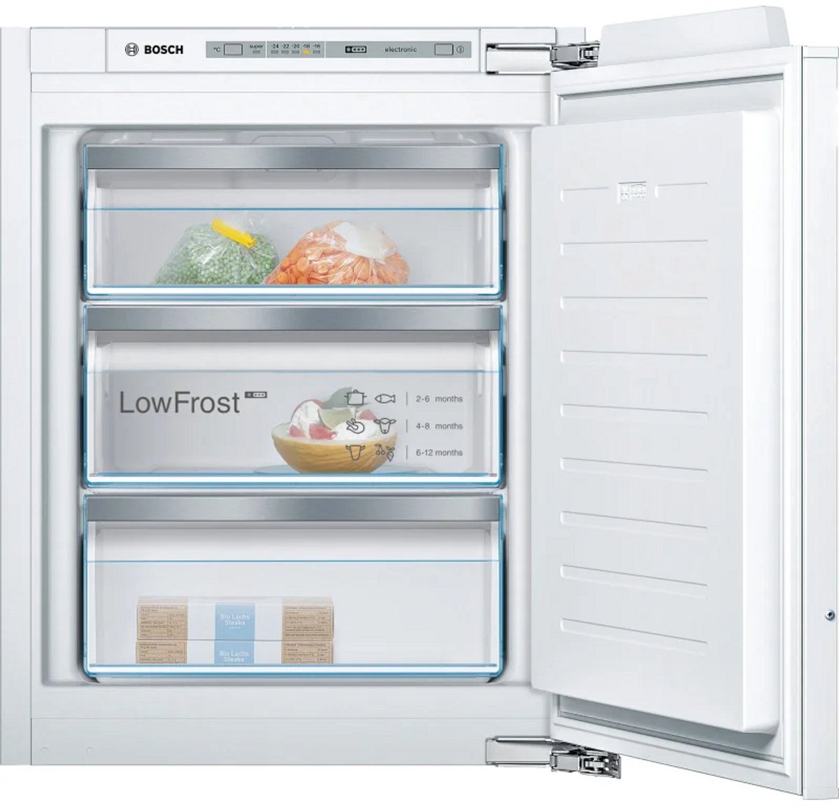 Bosch GIV11ADE0-1 Serie 6, Inbouw vriezer softclose wit + 3 Jaar Gratis Extra Garantie