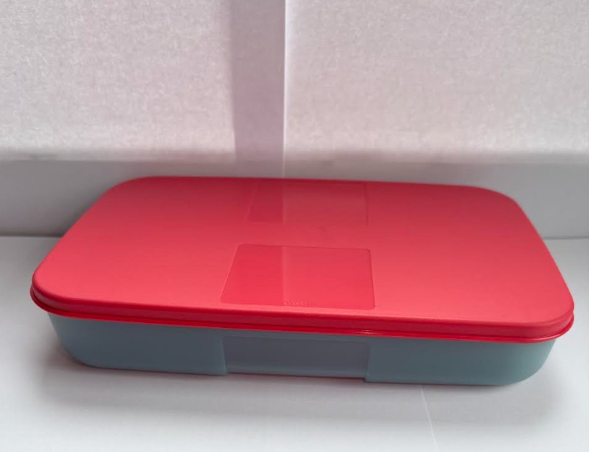 Tupperware Stapel Vleeswarendoos , voor koelkast en diepvries bestemd