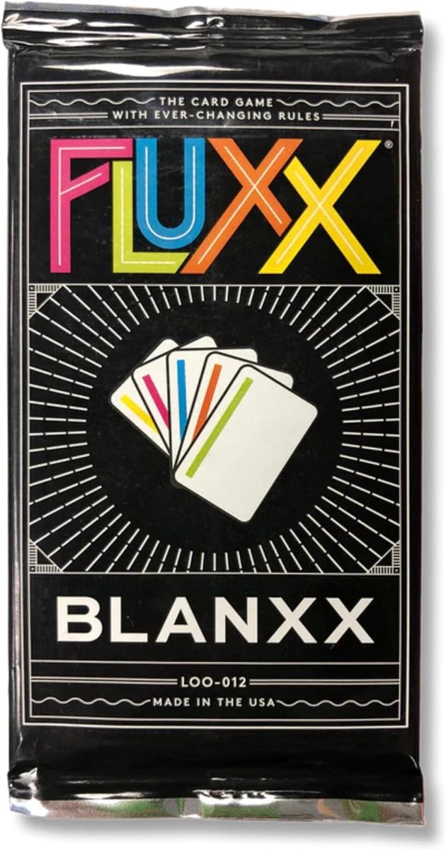 Fluxx Blanxx - Kaartspel Uitbreiding - Engels
