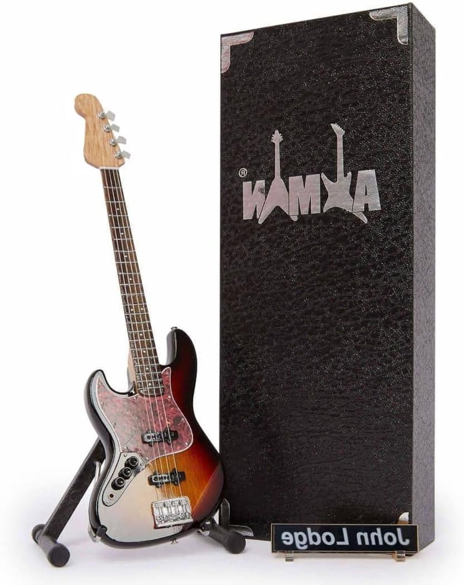 Miniatuur Gitaar Replica - Muziekgeschenken - Decoratie - Handgemaakt - 1/4 Schaal
