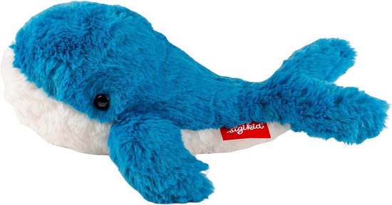 Pluche Walvis Knuffel - Zacht Dier - Spelen en Slapen - Vederzacht Pluche - 42 cm - Blauw — afbeelding 5