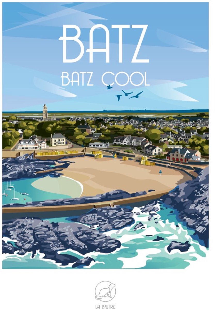 La Loutre puzzel BATZ Cool - 1000 stukjes legpuzzel.