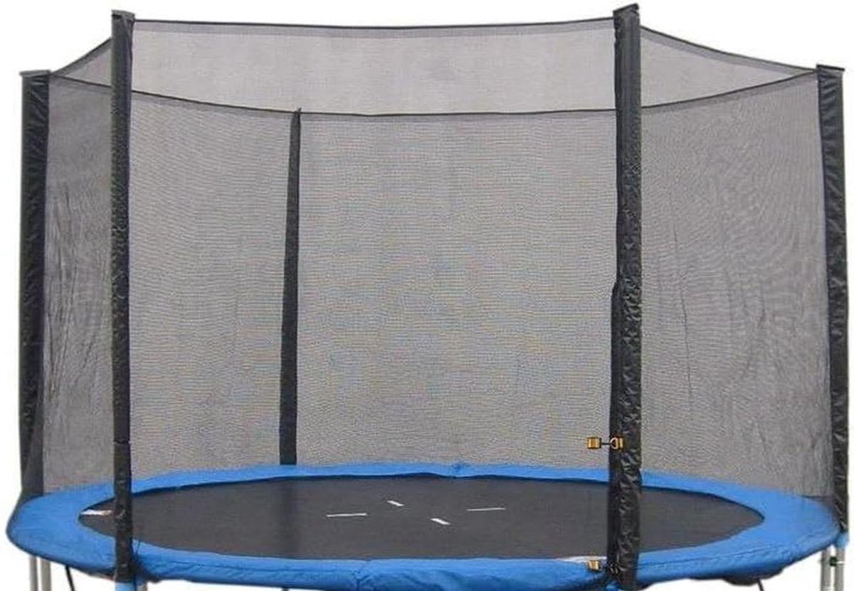 Trampoline Veiligheidsnet - Vangnet - Veilig Trampolinespringen - Bevestiging over stangen - 426 cm diameter