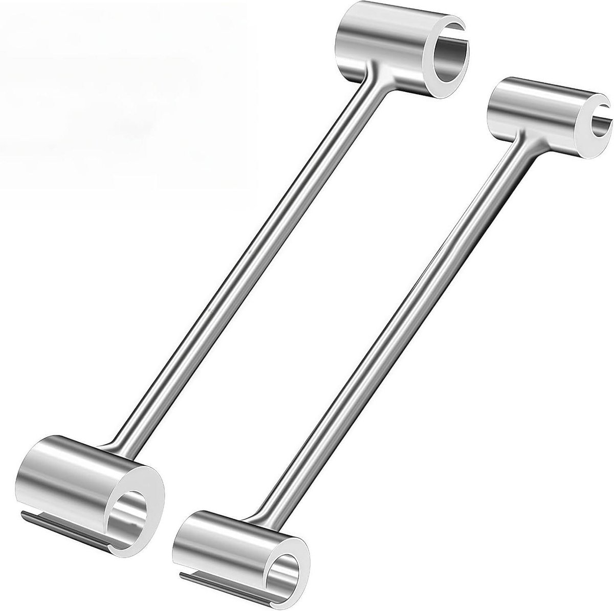 Deurscharnier Gereedschap - Deuropener Tool - Deuren Afstellen - Precisie Instelbaar - 14-25 mm - Zilver