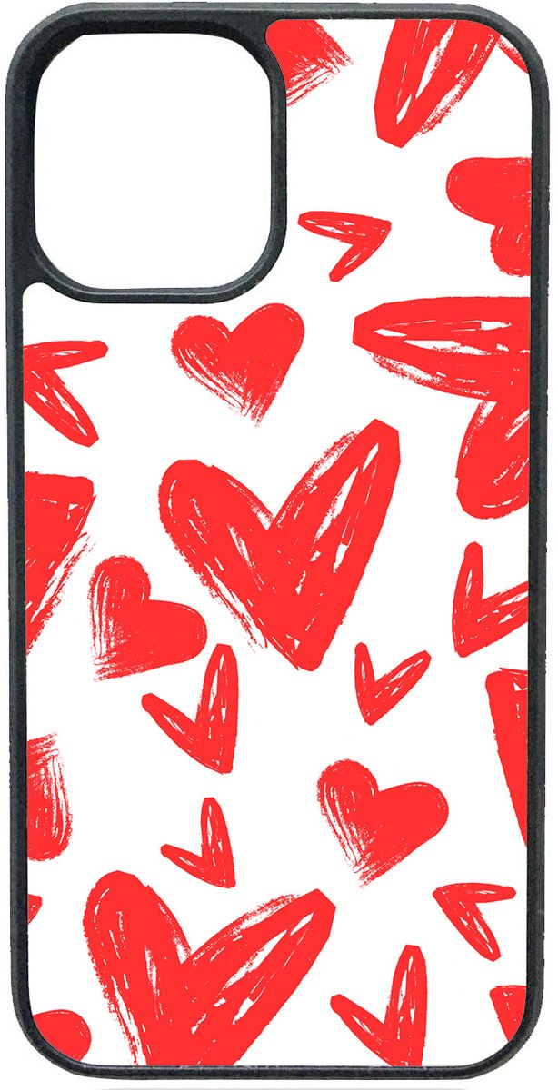 Telefoonhoesje - RED HEART - Iphone 17 Pro