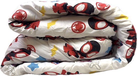 2-1 Kids Dekbed zonder overtrek Dekbed - 140 x 200 + 1 kussensloop 60x70 - Spiderman
