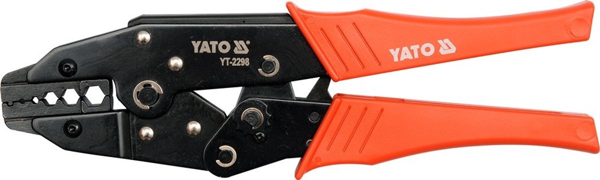 Yato - RG6/RG62 Krimptang - Professioneel - Staal - 44-47HRC