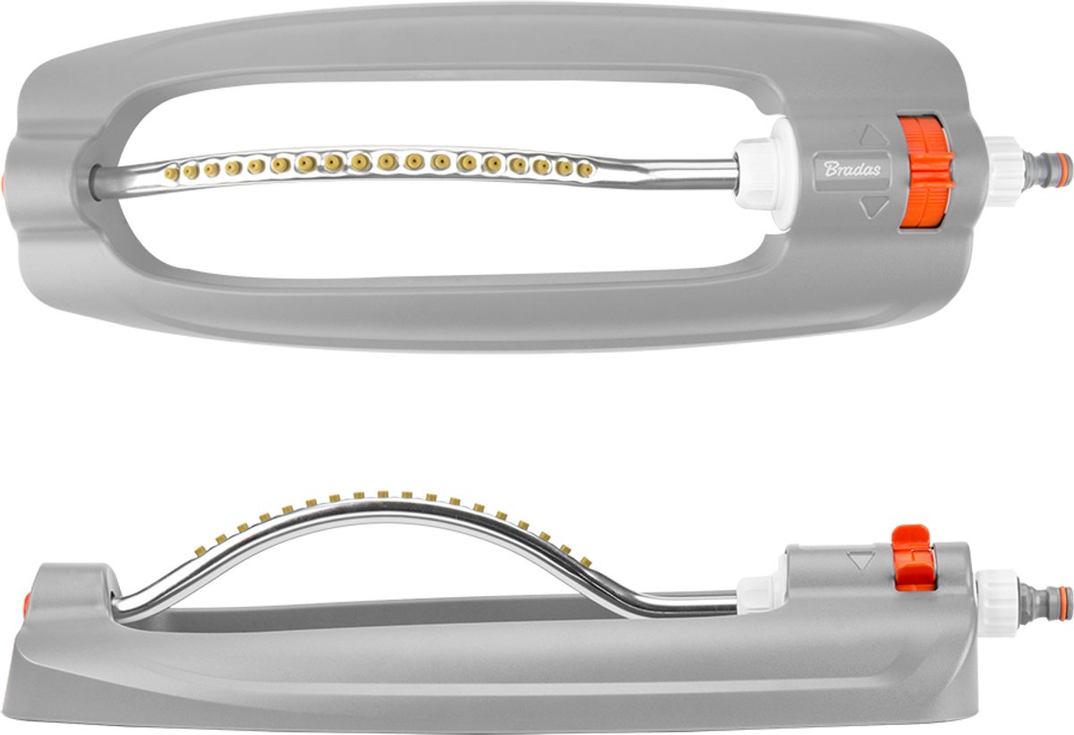 Bradas White Line - Oscillerende Sproeier - Aluminium Arm - Voor Rechthoekige Gebieden