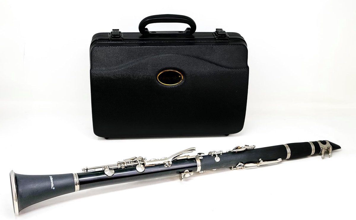 Orkest Klarinet - Bes Klarinet - Muziek Maken - Eboniet Materiaal - 195 kg - Zwart