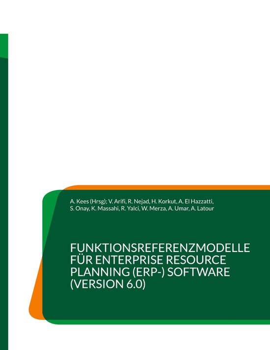 Funktionsreferenzmodelle für Enterprise Resource Planning ( ... - cover