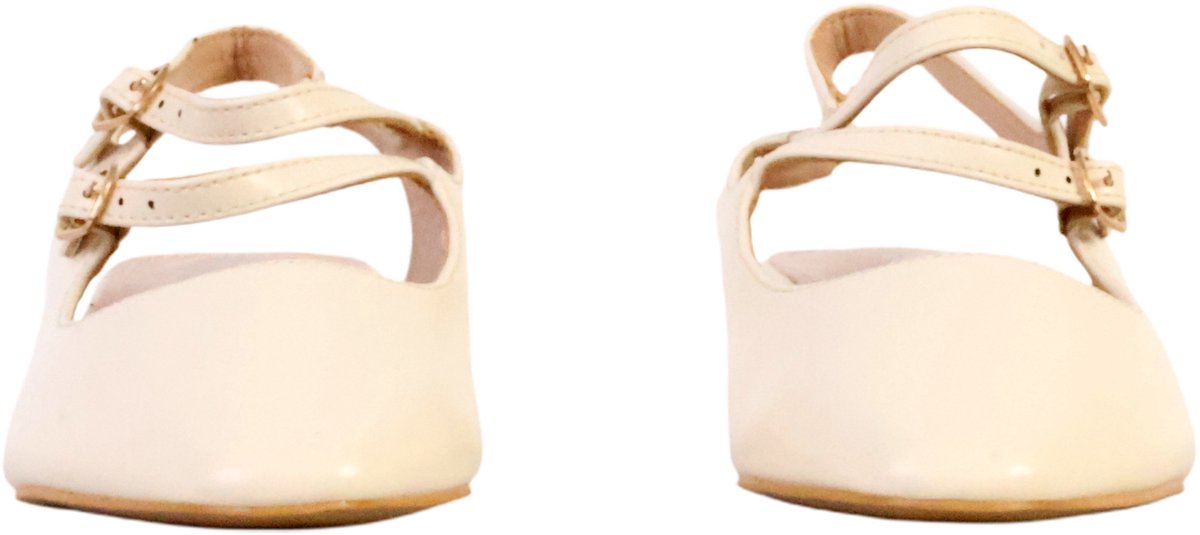 Pumps met riempje