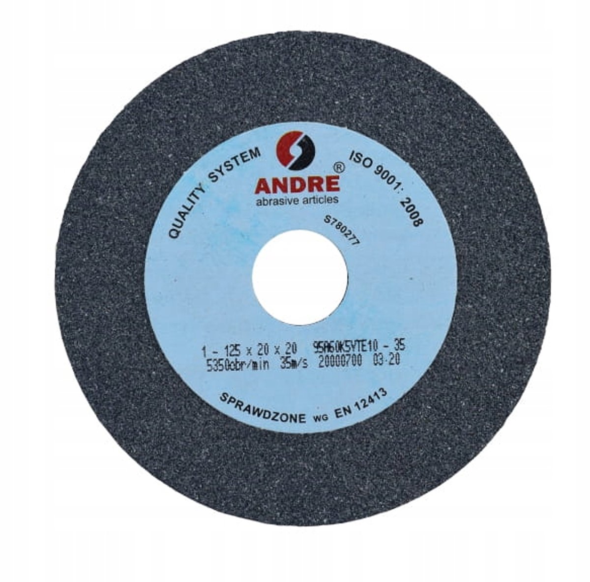 Andre Serie - Platte Slijpring - 125mm - Elektrokorund - Keramisch Binding