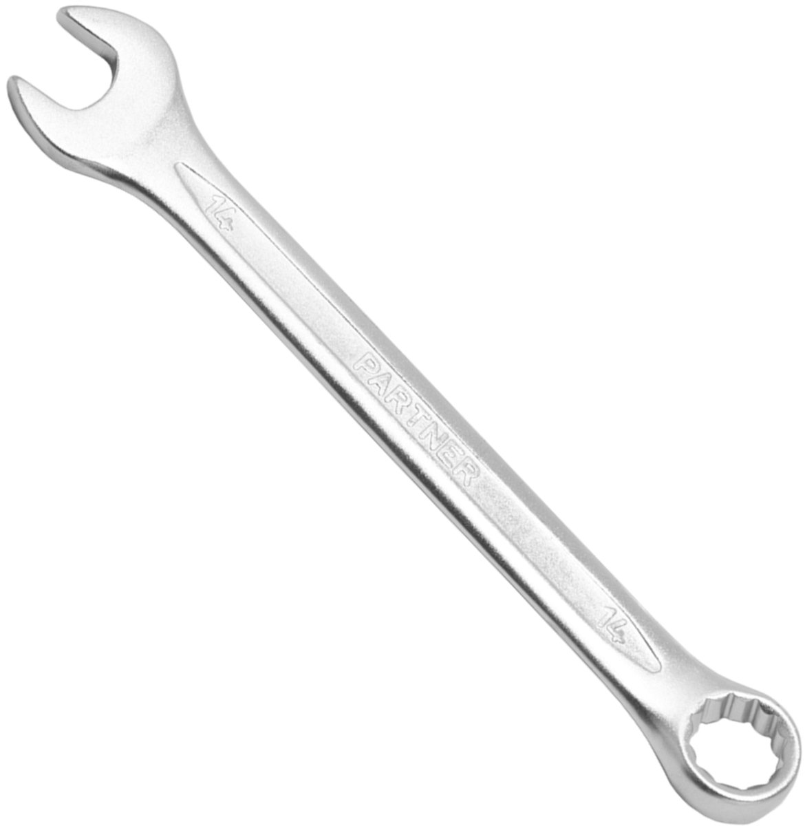 Partner PA-3014 - Ringsteeksleutel - 14 mm - Chroom-vanadiumstaal - 12-kant