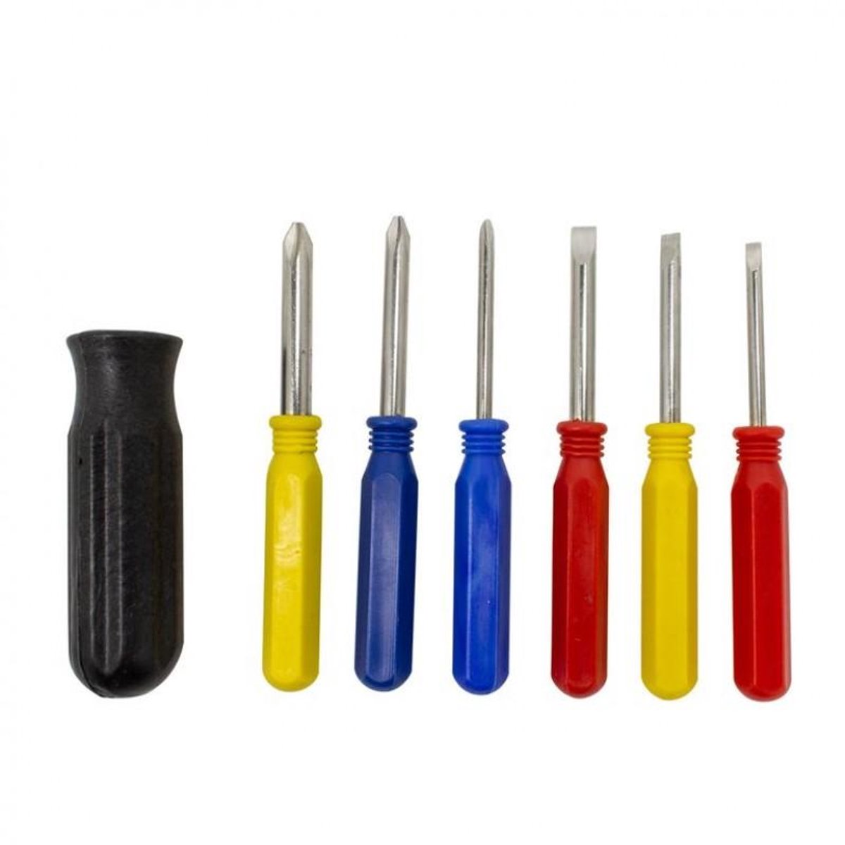 WMC 711A07 - Schroevendraaier Set - 7-delig - Chroom-Vanadiumstaal - Kunststof Handgreep