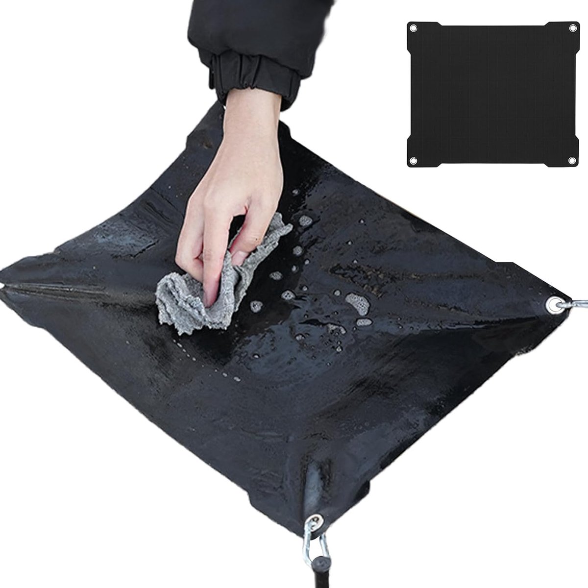 Grillmat - Barbecue dekbeschermer - Buiten koken - Hittebestendig glasvezel - 39x33cm