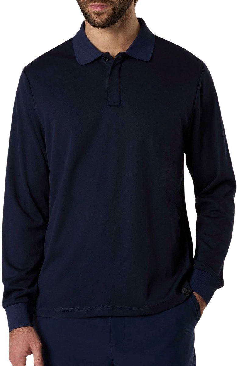 North Sails LS Basic Polo Heren - Maat S