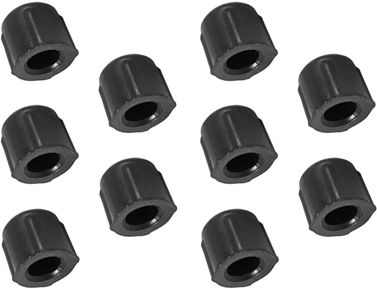 Geschikt voor 10 stuks plastic beschermkapjes voor 1/4 inch schroeven.